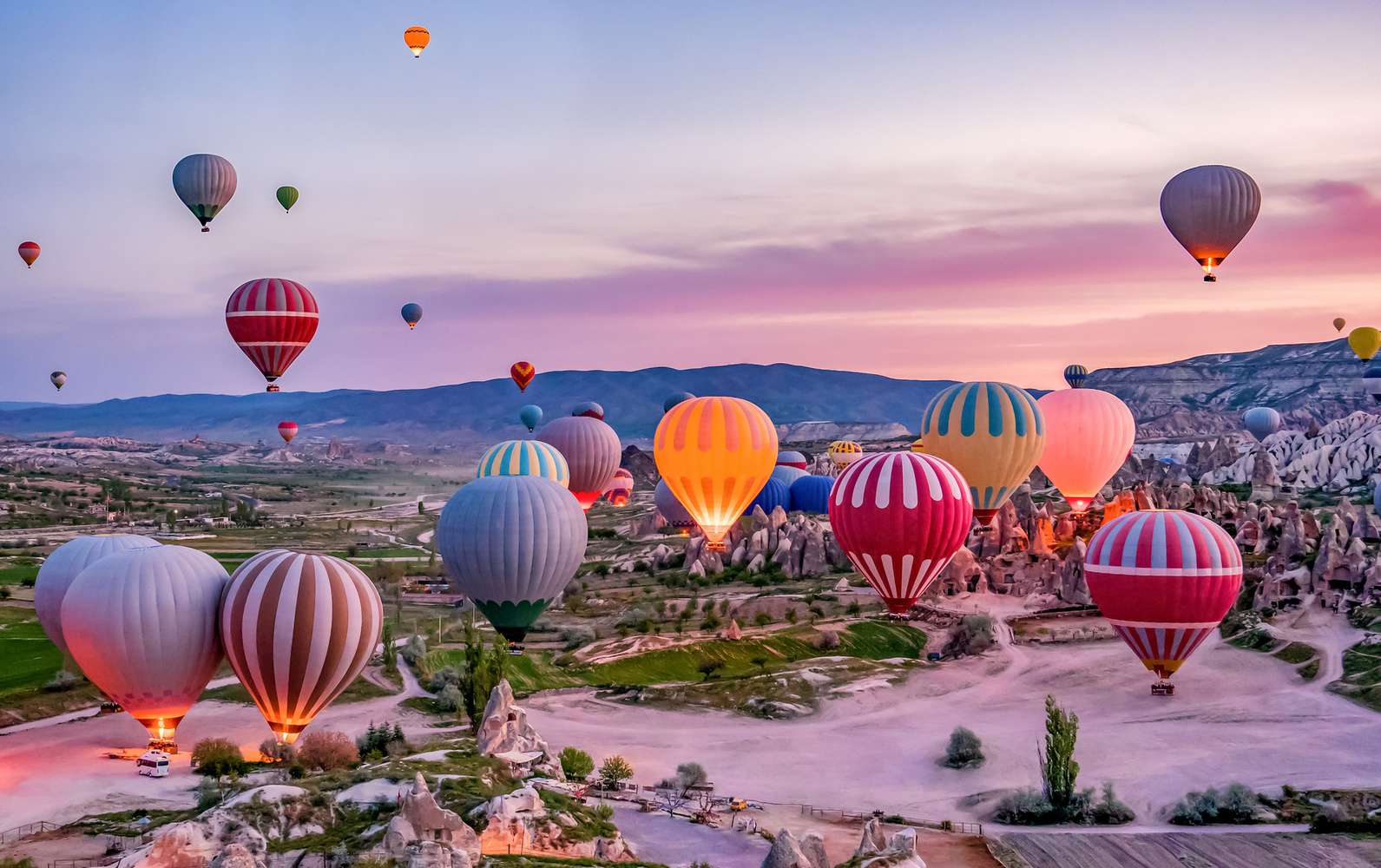The Hot Air Balloon Ride in Cappadocia
