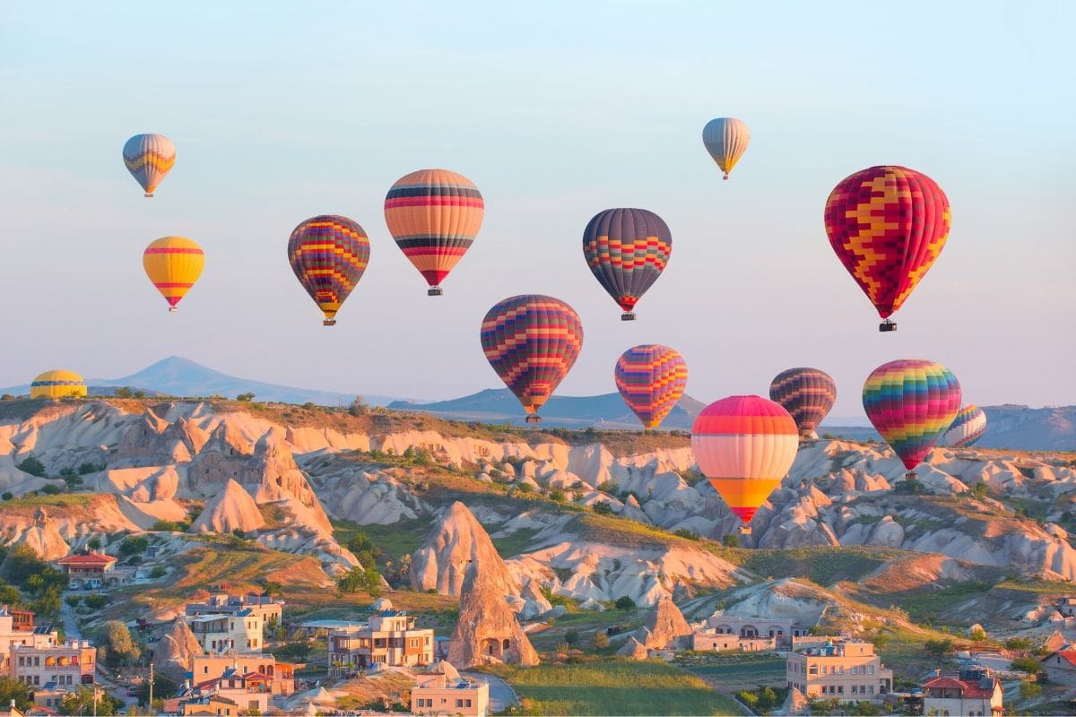 The Hot Air Balloon Ride in Cappadocia