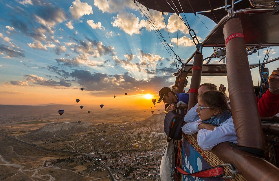 The Hot Air Balloon Ride in Cappadocia